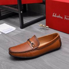 2024 Ferragamo  Male Doudou Shoes 0817