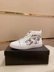 2024 Armani Male High Top Shoes 0707